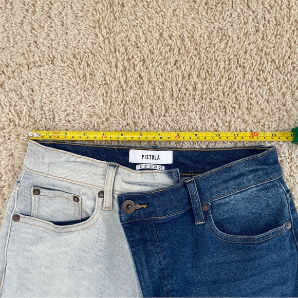 Pistola Two-Tone Asymmetric Jeans - Picture 11 of 12